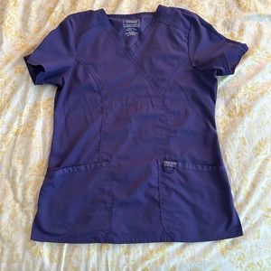 Grape purple women’s scrub top